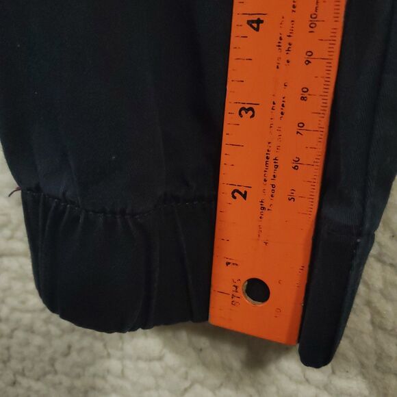 Bullhead Denim Co Women's Size Med Black Drawstring Waist Skinny Jogger Pants - Picture 16 of 16